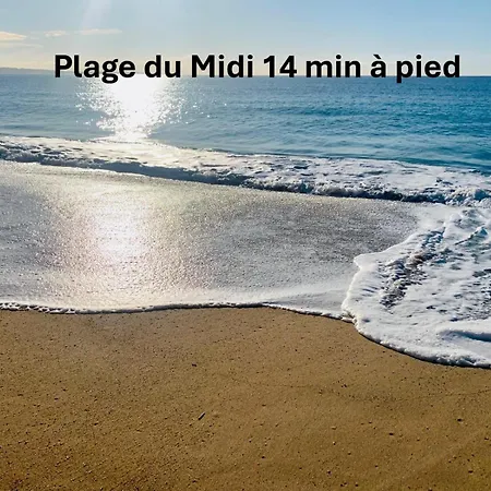 Superbe Terrasse-parking Proche Croisette A0b200 Apartman