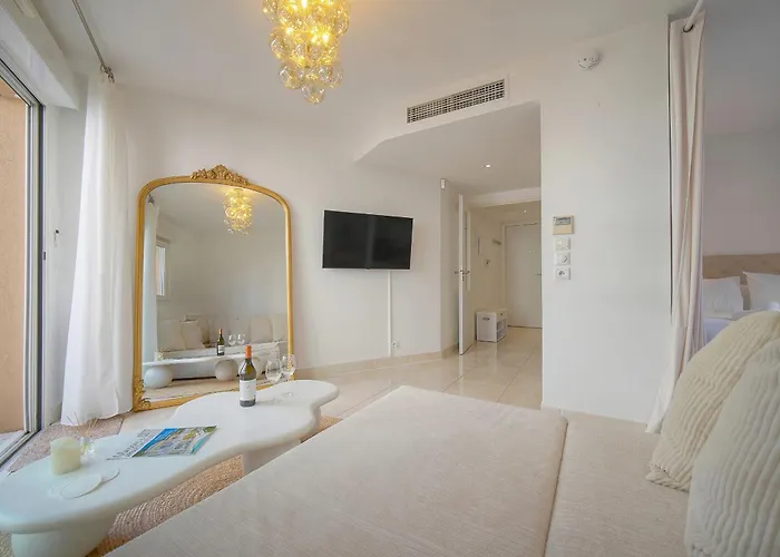 Superbe Terrasse-parking Proche Croisette A0b200 Апартаменты *