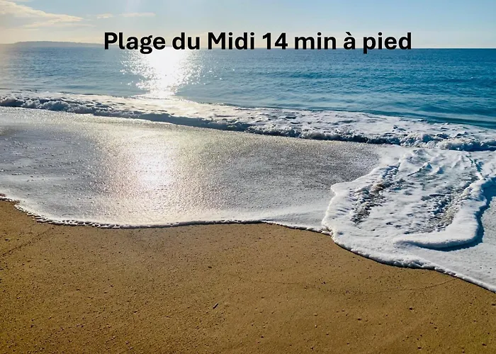 Superbe Terrasse-parking Proche Croisette A0b200 Апартаменты